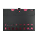 Single Button Organ Bag A4 Multi-Layer Folder Multi-Function Portable File Folder