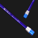 ZANLURE 1.5m/1.8m/2.1m/2.4m High Carbon Telescopic Fishing Rod Set Portable Fishing Pole Set