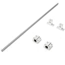 8mm x 500mm Linear Rail Shaft Rod with Bearing Guide Support and Bearing Block