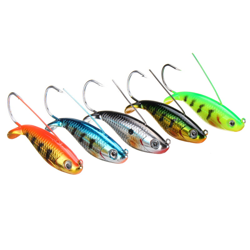 8.5cm/ 21.5g Spoon Minnow Saltwater Anti-hitch Crankbait Snapper Hard Bait Wobblers Fishing Lure