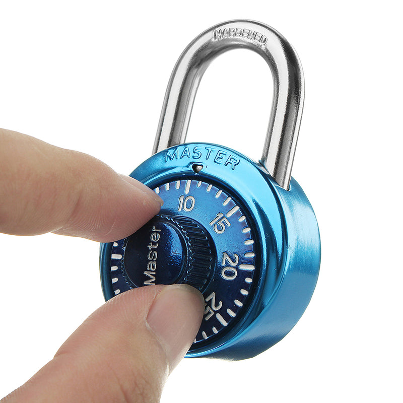 Standard Dial Padlock Anti-Theft Security Suitcase Luggage 3 Digit Fixed Combination Coded Lock