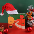 Kinbor DTB6578 Christmas Stationery Gift Box Set Cute B7 Notebook + Socks + Gel Pen Gifts for Family Friends