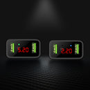 FLOVEME Dual USB LED Display Fast Travel Wall Charger EU Plug For iPhone X 8Plus Oneplus 5t Xiaomi 6