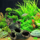 Yani Aquarium Decorations Fish Tank Tree Wood Hideaway House Ornament Realistic Aquarium Decor