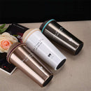 500ML Stainless Steel Leakproof Insulated Thermal Portable Car Travel Coffee Mug Cup