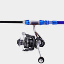 ZANLURE 1.8/2.1/2.4m Carbon Fiber Fishing Rod 2000/3000 Fishing Rod Reel Set Portable Outdoor Fishing Tool