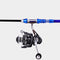 ZANLURE 1.8/2.1/2.4m Carbon Fiber Fishing Rod 2000/3000 Fishing Rod Reel Set Portable Outdoor Fishing Tool