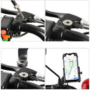 GUB G-91 USB 12V-48V 360 Rotatable Anti-Slip Universal Bicycle Phone Holder Motorcycle Electric Bike Handlebar Mount Bracket Clip Stand For 55mm-100mm Phone