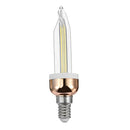 E27 E14 5W Vintage LED COB Ice Filament Edison Lamp Light Bulb White Warm White AC220V
