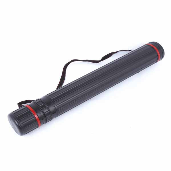 TAA High Quality Painting Bucket In Black Telescopic Plastic Drawing Tube Collection