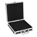 205x205x65mm/8.1"x8.1"x2.5" Aluminum Alloy Handheld Tool Box Portable Small Storage Case