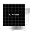 300*300mm Spring Steel Heated Bed + Platform Sticker with Back Glue For Creality CR-10/TEVO Tornado/Lulzbot Taz6 3D Printer
