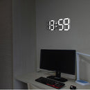 Multi-Functional Remote Control Large LED Digital Wall Clock with Countdown Timer Temperature Date Wall Hanging Alarm Clock