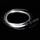 LED Fiber Optic Whip Strip Light 360 RGB Multi-Mode Flashlight Show Music Dance Festival Battery Operated