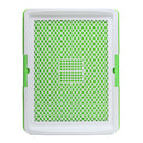 3 Tire Indoor Puppy Dog Pet Potty Training Pee Pad Mat Tray Grass Toilet With Tray