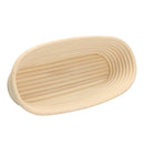 Long Oval Banneton Bread Dough Proofing Rattan Brotform Storage Baskets Loaf Proving Rising 4 Sizes