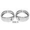 4.5inch Auxiliary Passing Lamp Trim Ring Protect Guard Cover Cap For Harley