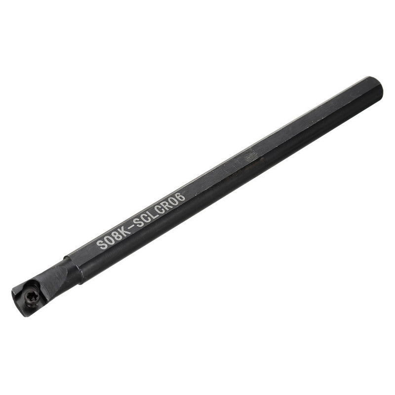 5pcs 8mm Shank Indexable Lathe Turning Tool Holder with CCMT060204 DCMT070204 Carbide Inserts for CNC Machine