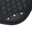 Car Center Console Arm Rest Pad Cover Protector Cushion Crown Diamond Crystal