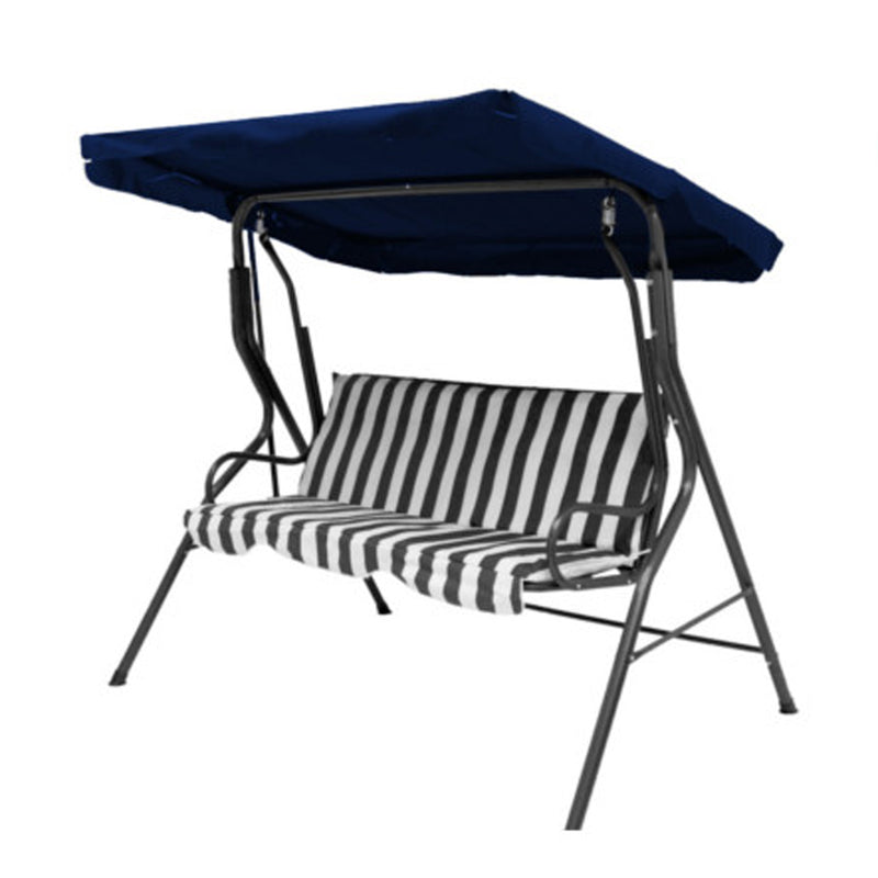 2/3 Seaters Swing Chair Garden Hammock Anti-UV Replacement Canopy Spare Cover