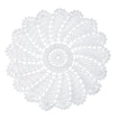 10Pcs/Set Hand Crocheted Doilies Cotton Woven Round Cup Dish Table Tablecloth Placemat Decorations
