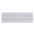 830 Point Solderless Breadboard 65pcs Jumper Cable MB-102 Power Supply Module Complete Kit