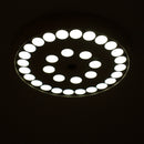 32/48 LED Solar Flag Pole Light Super Bright Night Light Camping Yard Garden