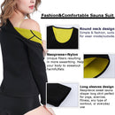 Sweat Sauna Suit Body Shaper Women Shirt Thermo Neoprene Trainer Sliming Waist Belt Tracksuit