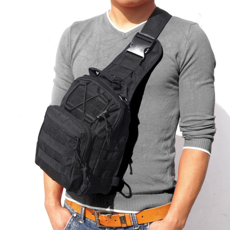 ZANLURE A18 Military Fan Camouflage Waterproof Tactical Bag Chest Bag Crossbody Bag For Man Wowan Camping Hunting Fishing
