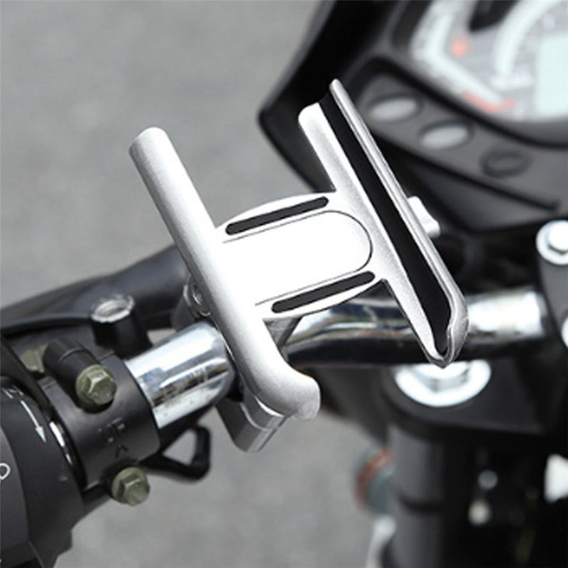 Adjustable Universal Aluminum Alloy Motorcycle Mirror/Handlebar Phone Holder
