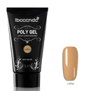 DANCINGNAIL Poly Gel Nail Extension 6 Colors Nail Builder UV Gel