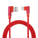 Bakeey 90 Degree Angle 2A Type C Fast Charging Data Cable 3.28ft/1m for Xiaomi Mi Max 3 Pocophone F1