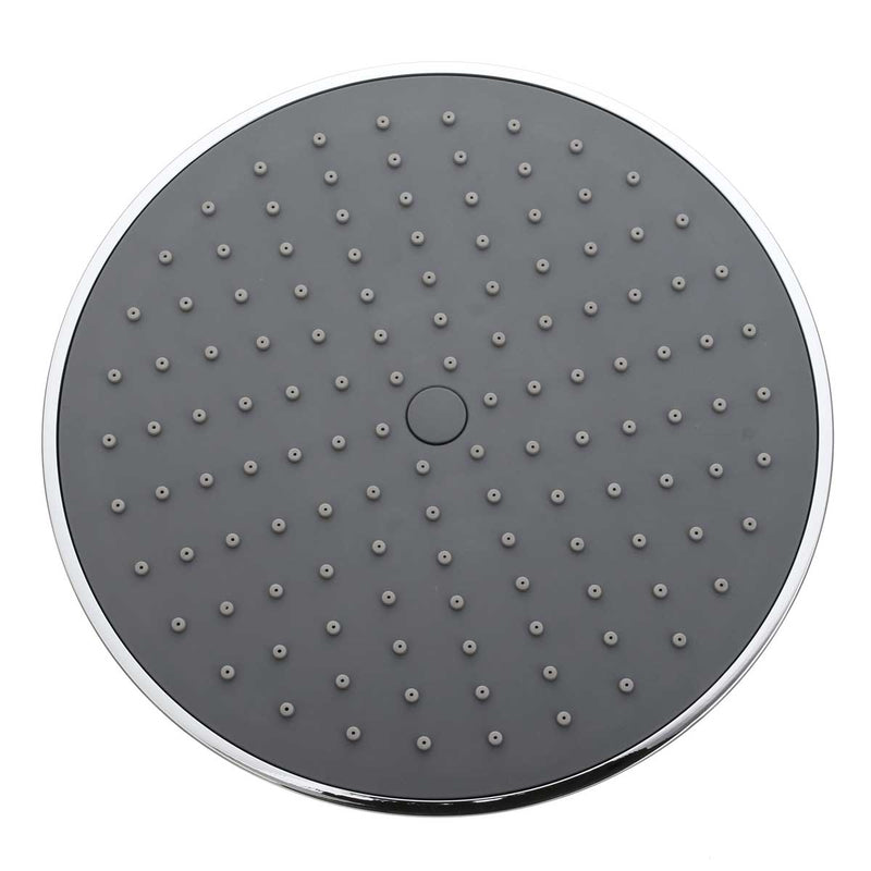 9 Inch Oversized Round Panel Top Spray Shower Head Bathroom Rainfall High Pressure Rain Water Saving