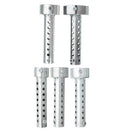 35mm/42mm/45mm/48mm/60mm Motorcycle Exhaust Can Muffler Silencer Chrome Universal