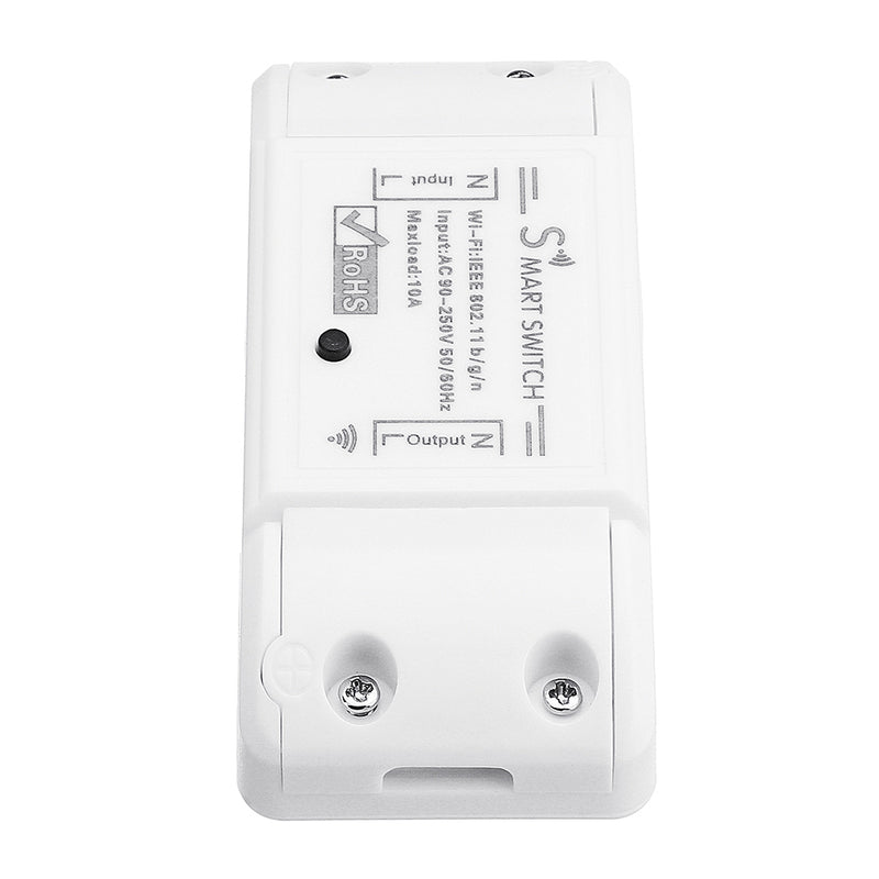 LUSTREON AC90-250V WiFi APP Relay Module DIY Smart Home Automation Light Switch Work With Amazon Alexa Google