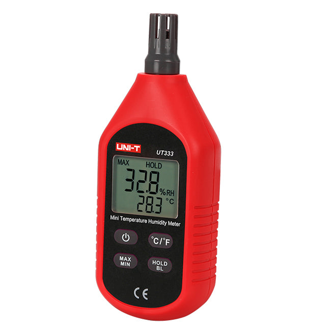 UNI-T UT333 Mini LCD Digital Thermometer Hygrometer Air Temperature and Humidity Meter Moisture Meter