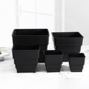 2 3 4 Inches Square Plastic Succulents Planter Pots Plant Flower Pot Meshpot
