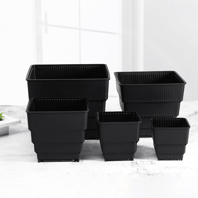 2 3 4 Inches Square Plastic Succulents Planter Pots Plant Flower Pot Meshpot