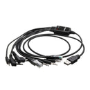 8 In 1 USB Programming Cable for Baofeng for Motorola for Kenwood TYT QYT Radio