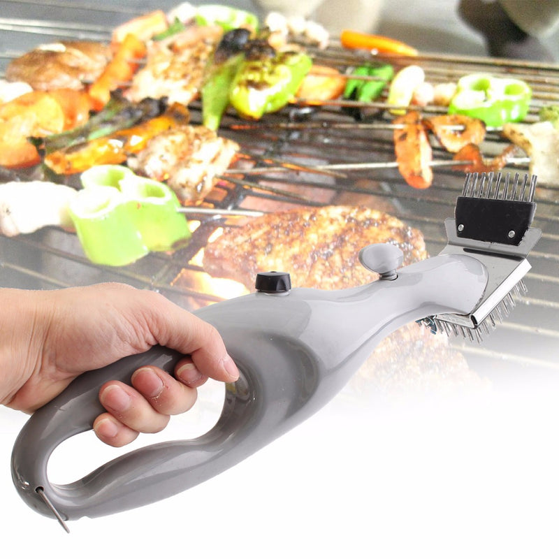 Steel Wire Grill Steam Cleaning Tool BBQ Brush Cleaner Barbecue Tool Cleanig Brushes