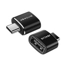BlitzWolf BW-A4 Mini Type C to USB2.0 OTG Adapter Converter 2 PCS For Macbook Pro iPad Pro Xiaomi Mi 8 Pocophone F1