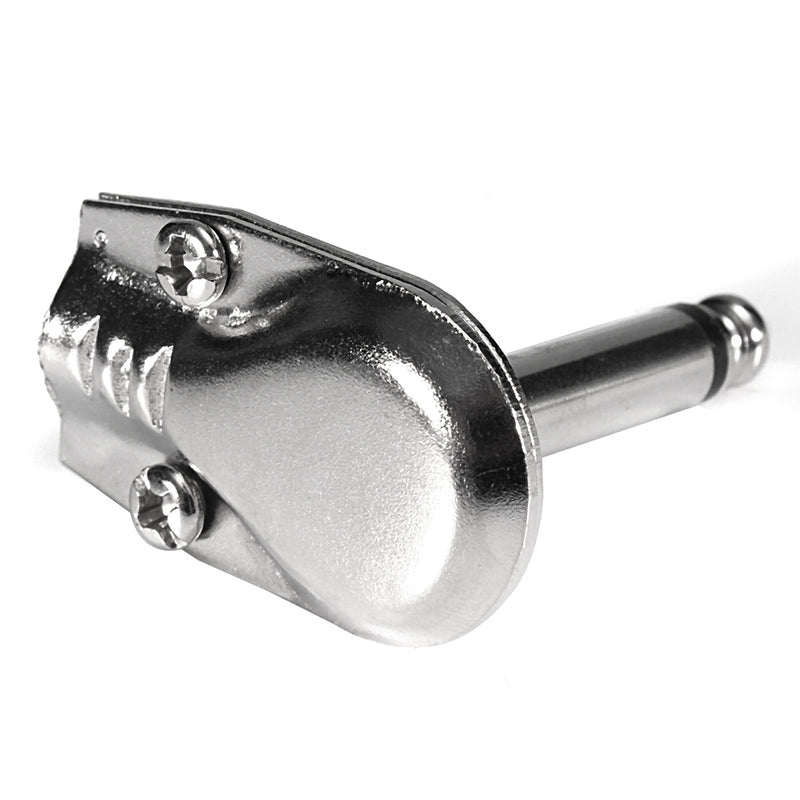 Right Angle Jack Plug Connectors Mono 6.3mm Pan Cake 1/4 Inch Plug