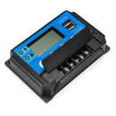 PWM 60A 12/24V Auto Adapt LCD Solar Charge Controller Battery Regulator Adjustable Parameter