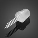 60pcs RGB LED Diode 8mm Red/Green/Blue 4 Pin Light Emitting Diode