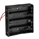 Plastic Battery Storage Case Box Holder For 4 x 18650 Battery