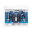 2Pcs Network Analog Coaxial AHD/CVI/TVI High Definition Analog Signal Twisted-pair Transmitter Passive Video Transmitter