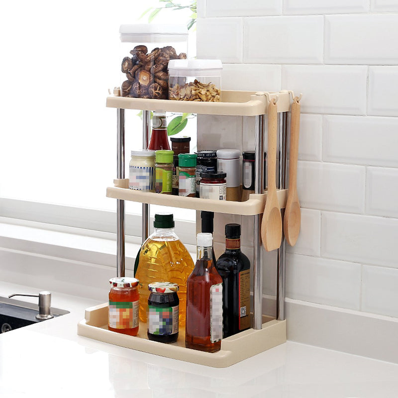 2/3 Layers Multifunctional Storage Rack Kitchen Bathroom Organizer Holder Shelf