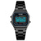 SKMEI 1474 Casual Women Watch 3ATM Waterproof EL Light Week Display Fashion Digital Watch