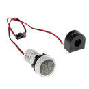 Geekcreit 2in1 22mm AC50-500V 0-100A Amp Voltmeter Ammeter Voltage Current Meter With CT Au23