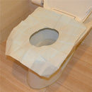Mrosaa 10PCS Disposable Toilet Seat Covers Mats Portable Waterproof Safety Toilet Seat Pads